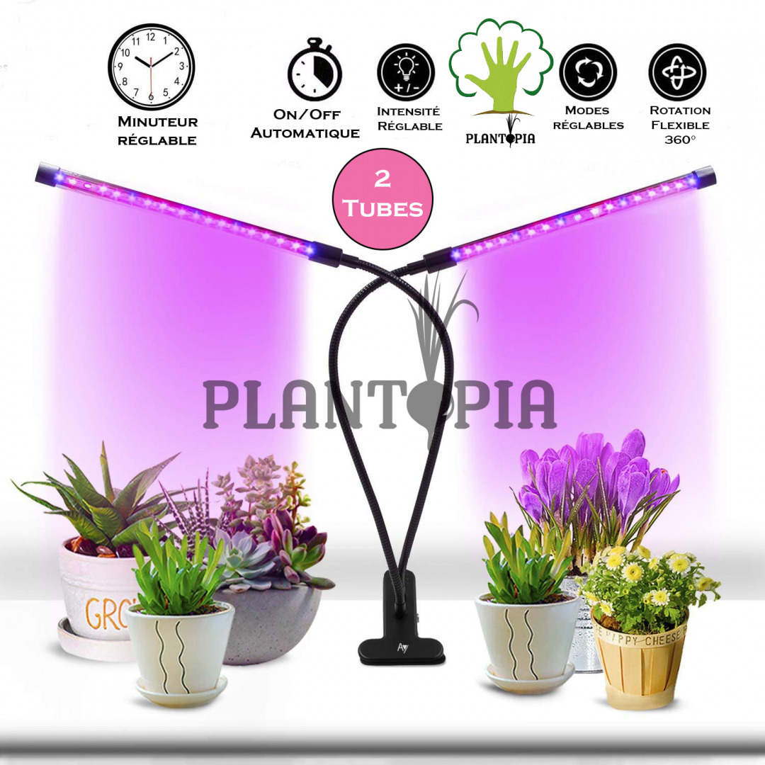 Lampe Horticole Led De Croissance Floraison 50w Led Grow Light Pour Indoor  Plante Hydroponique Eclairage Germination