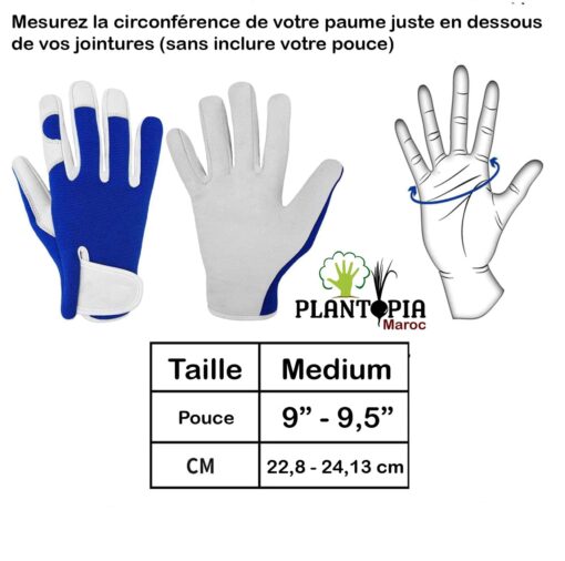 gants jardin maroc / gant jardinage maroc / gants bleu blanc / gats protection maroc / prix gants maroc / ثمن قفازات المغرب / قفازات الحديقة / قفازات الجلد