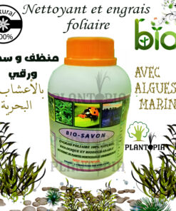 Savon Bio organique pour plantes Maroc / Engrais foliaire Maroc / سماد ورقي و منظف عضوي في المغرب