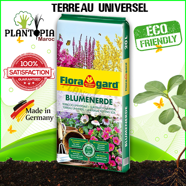 Tourbe UNIVERSEL eco-friendly Maroc 20L - Plantopia Maroc