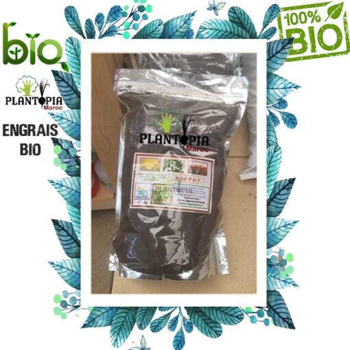 Engrais organique - Fertilisant Bio 12L - Plantopia Maroc