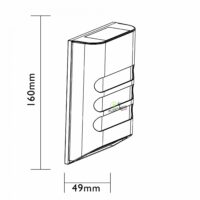 lampe avec energie du soleil - LED solaire de mur - Palntopia MAroc