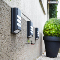 lampe solaire murale tanger - lampe LED solaire pour mur kenitra - lumière LED solaire jardin mur agadir - plantopia Maroc - مصباح شمسي بالطاقة الشمسية حائطي للحديقة