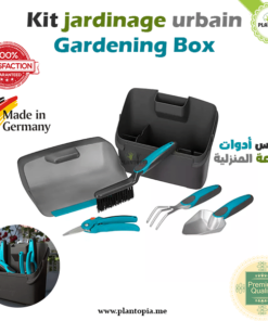 Kit Balcony Box gardena by Palntopia Maroc - Kit outils de jardinage en inox haute qualité - Outils jardinage urbain et de bancon pour entretenir les plantes au Maroc