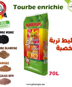 Tourbe enrichie 70L - Tourbe terreau haute qualité à Marrakech, Casa, Rabat, Nador, Tetouan, Tanger, Laarache, fes, Meknes