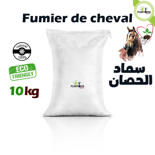 Fumier de cheval au Maroc - amendement Plantopia Maroc