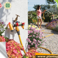 Raccord 3 sorties pour robinet d'arrosage par Plantopia Maroc - Sélecteur 3 voies pour robinet de jardin