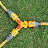 Raccord pour robinet Double sorties - Raccord et accesoires pour tuyau et robinet de jardin Plantopia Maroc