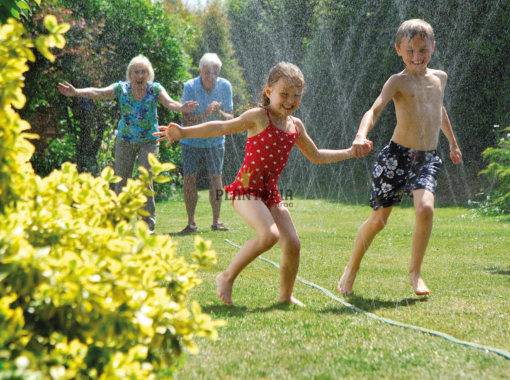 Tuyau pour irrigation - Tuyau plet et perforé de jardin pour aspersion et irrigation profonde