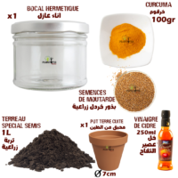 Coffret moutardophile pour preparation de moutarde à la maison à Casablanca Rabat Bouskoura Marrakech Fes