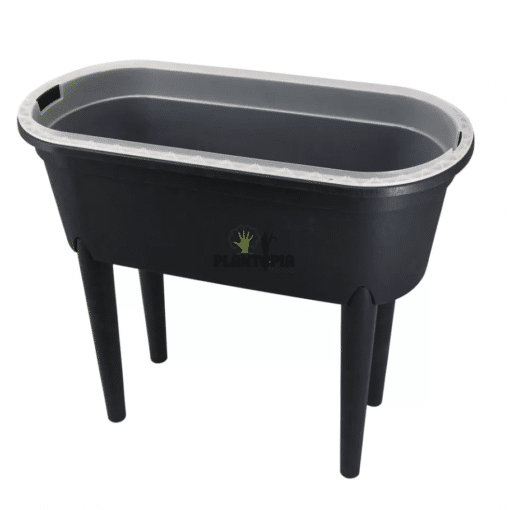 Box de jardinage urbain au Maroc - Jardinière surelevé avec couvercle transparent chez Plantopia Maroc
