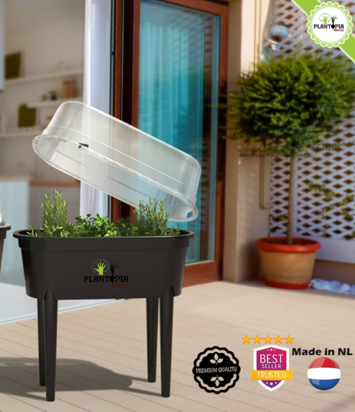 Mini serre - Jardiniere surelevé de jardinage urbain qualité Premium - Plantopia Maroc