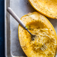 Recette de courge spaghetti vegetale naturelle - Plantopia Maroc