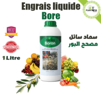 Engrais liquide Boron correcteur de carence de Bore 1 Litre pour jardinage et agriculture - Plantopia Maroc