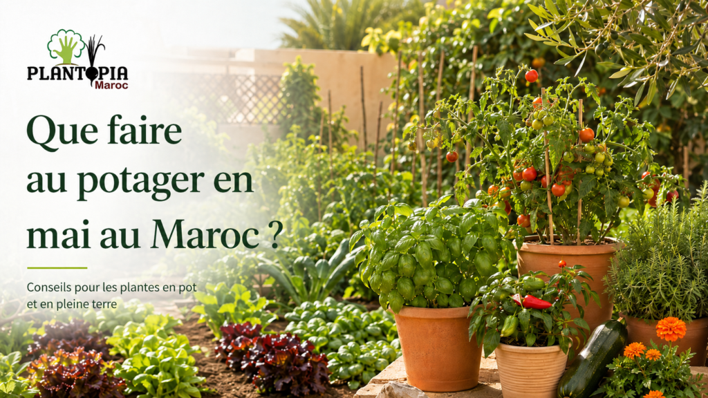 Potager mois de Mai au Maroc