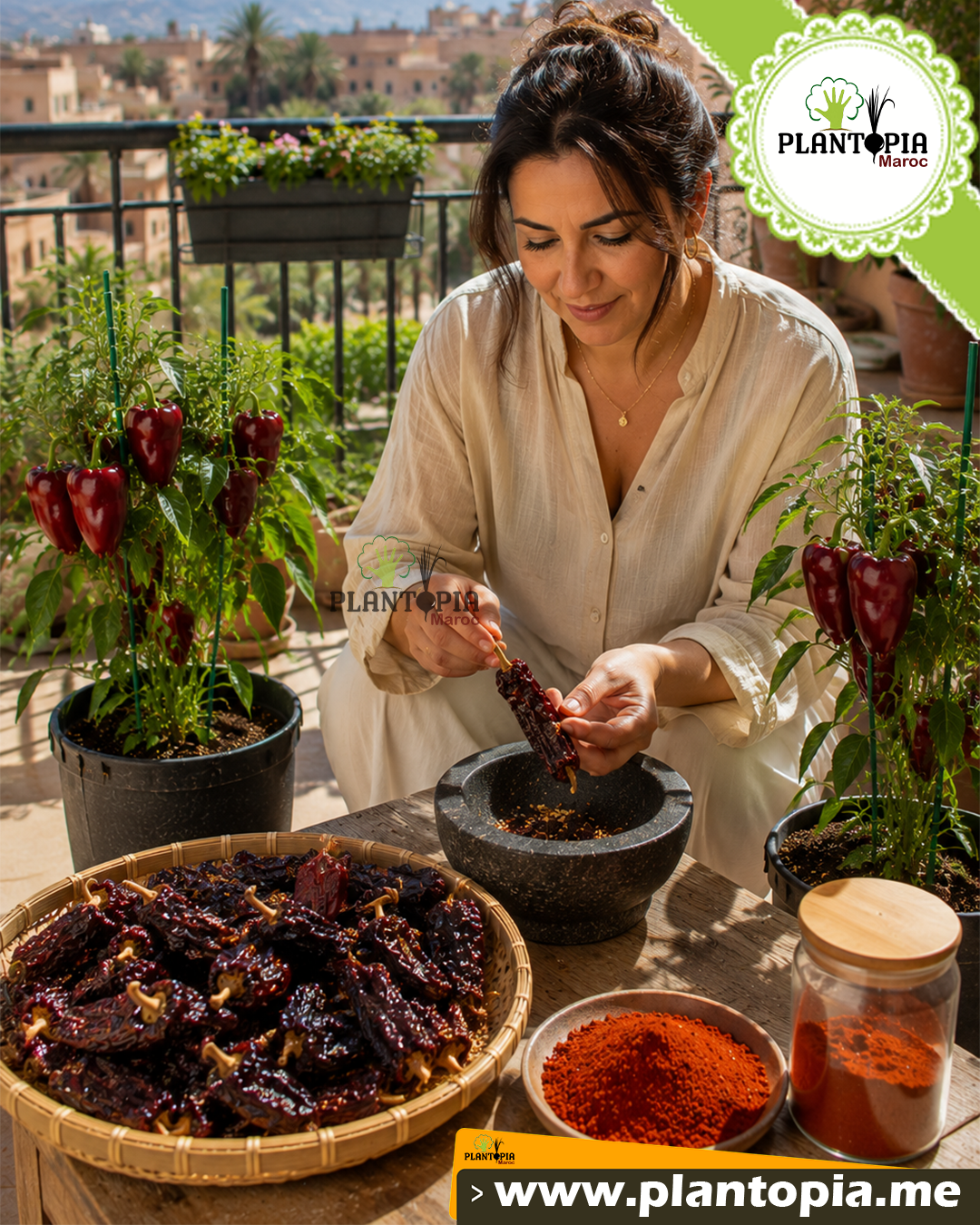 Acheter graines potageres et paysannes de piment doux paprika Belrubi par Plantopia Casablanca Rabat sale Acheter graines potageres et paysannes de piment doux paprika Belrubi par Plantopia Casablanca Rabat sale