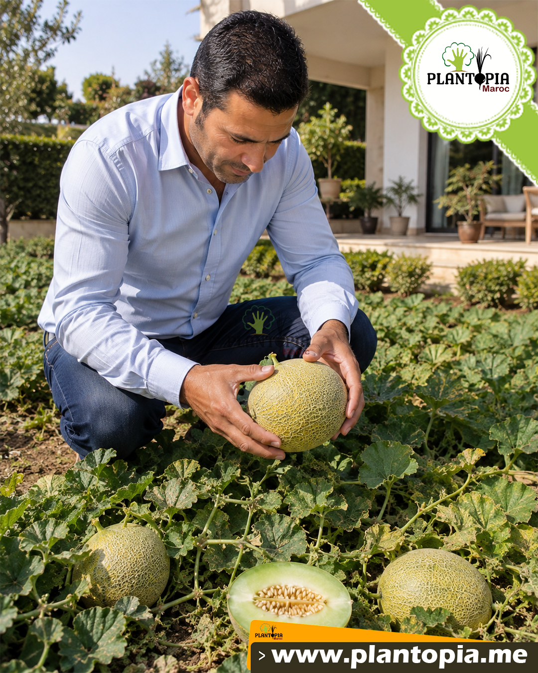 Vente de graines de Melon vert Souihla par Plantopia Casablanca Rabat Tanger Bouskoura Kenitra Temara salé Vente de graines de Melon vert Souihla par Plantopia Casablanca Rabat Tanger Bouskoura Kenitra Temara salé